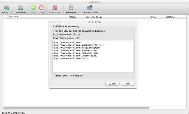 W3capture - 将网页保存为图片或者 PDF 文档[OS X]丨反斗限免