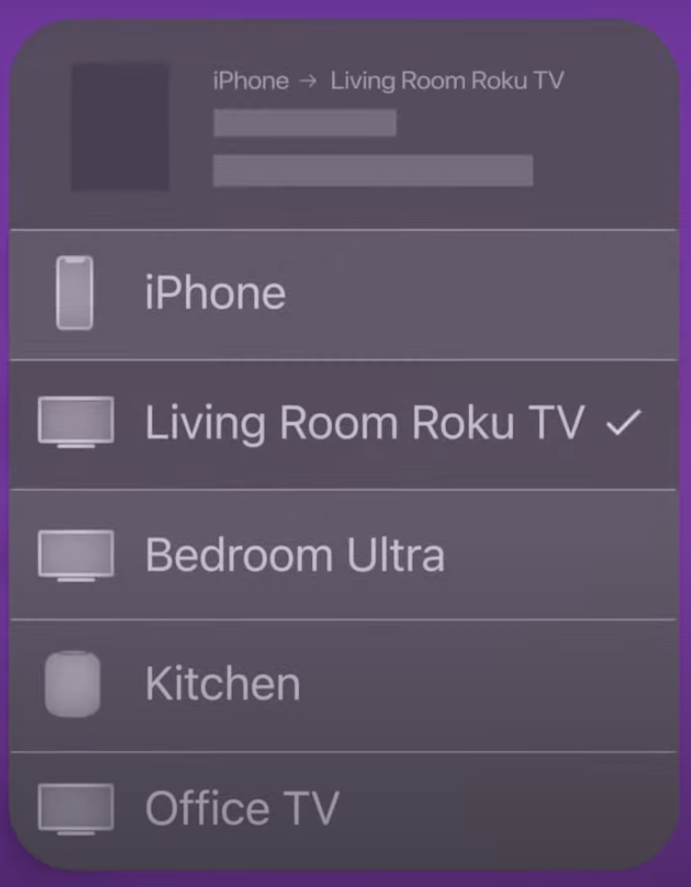 AirPlay Roku