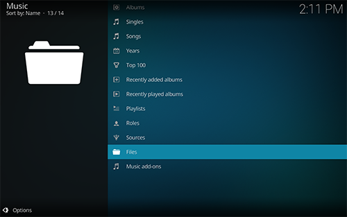 reproduza o Apple Music no Kodi