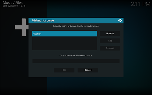 reproduza o Apple Music no Kodi