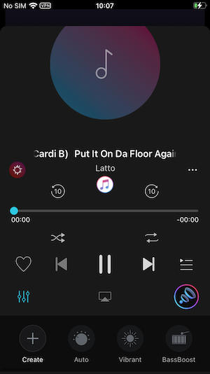 Apple Music equalizer