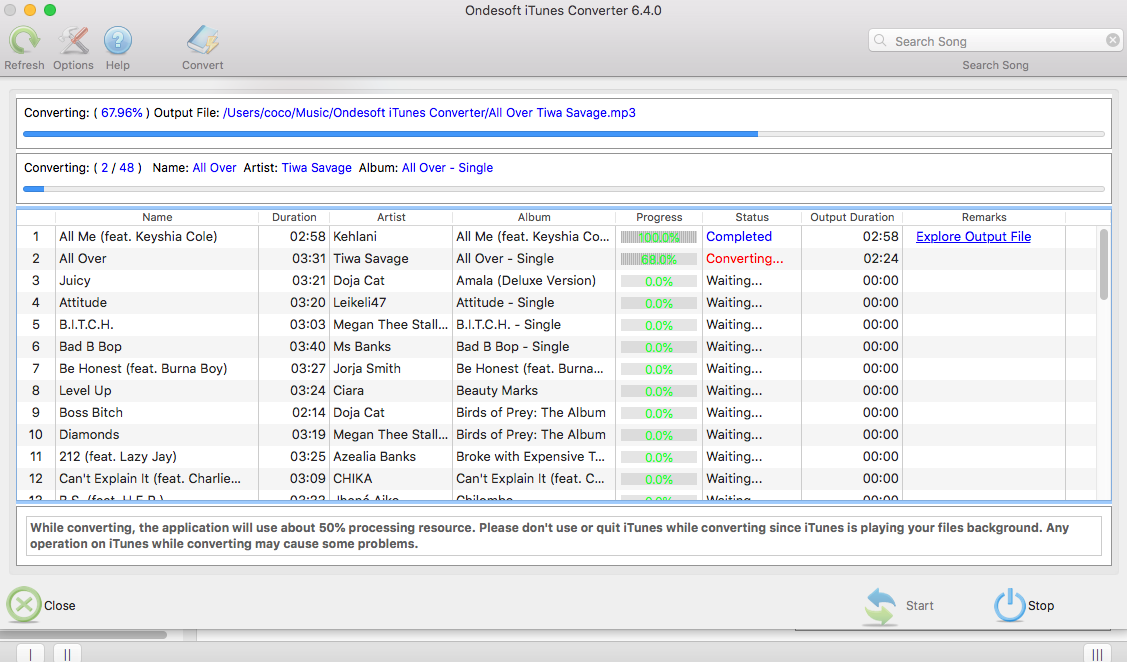ondesoft spotify failed to load ondesoft spotify failed to load