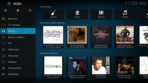 قم بتشغيل Apple Music على Kodi