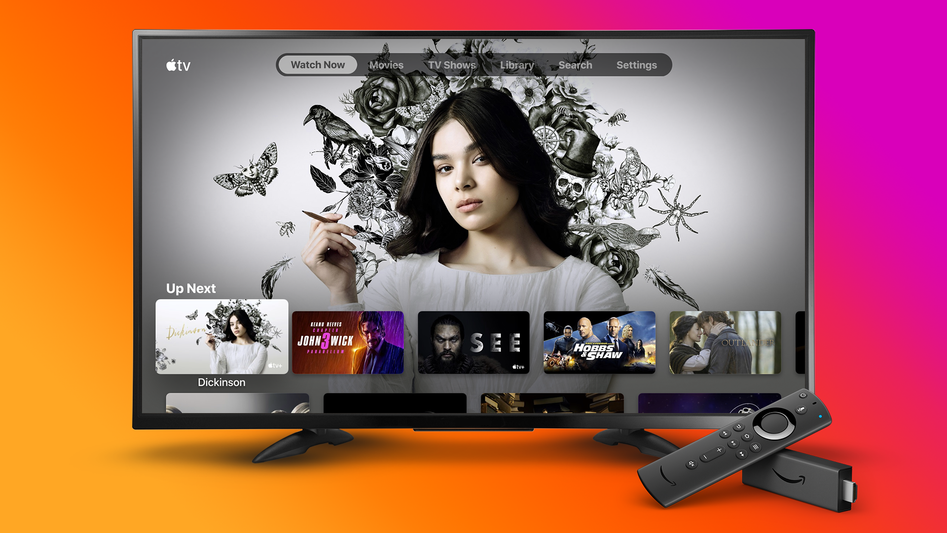 تطبيق Apple TV على Fire TV