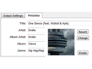البيانات الوصفية لموسيقى iTunes