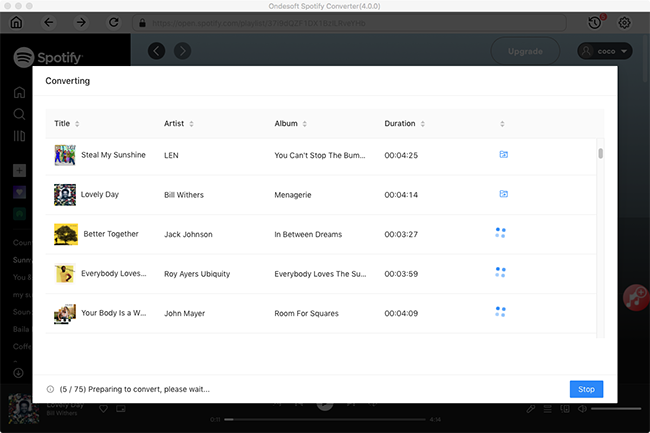 إزالة Spotify DRM