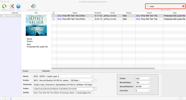 convert audiobook to mp3