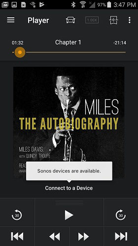 Audible on Sonos