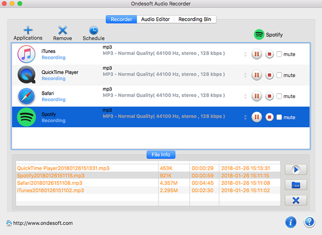 Streaming Music Recorder for mac
