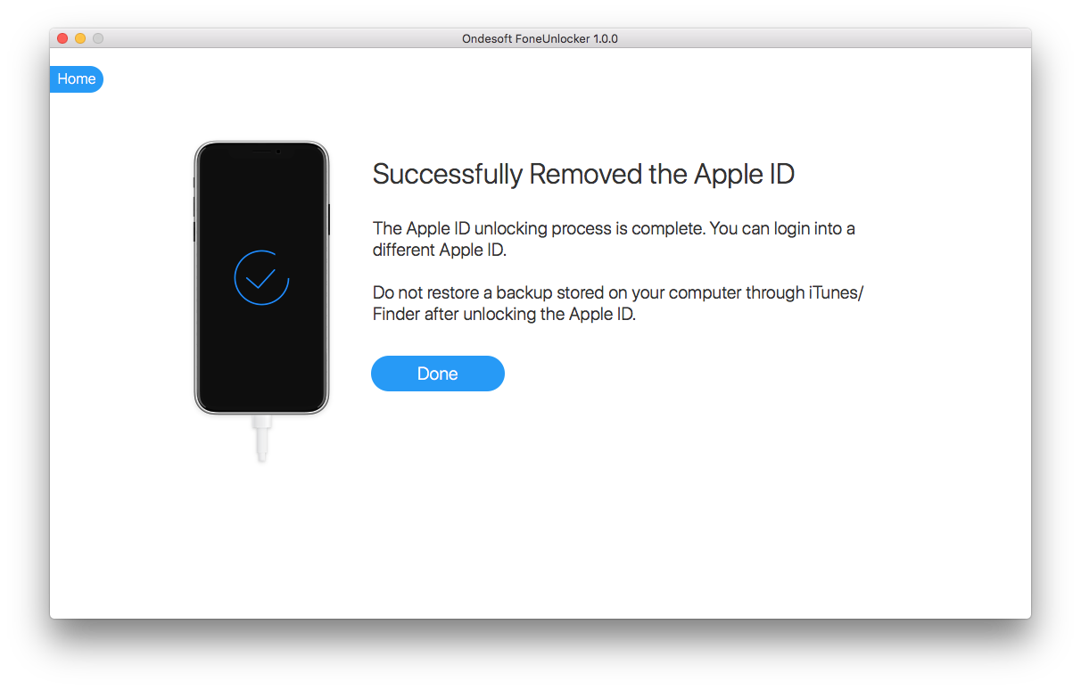 remove apple id