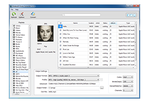 Interfaccia simile a iTunes