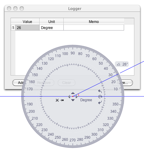 righello goniometro per mac