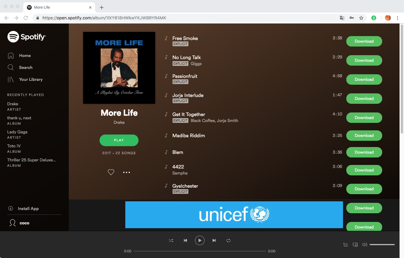 Spotify hack alternativo