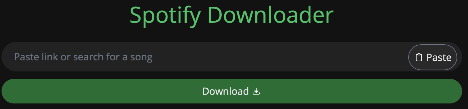 Spotify Music Downloader