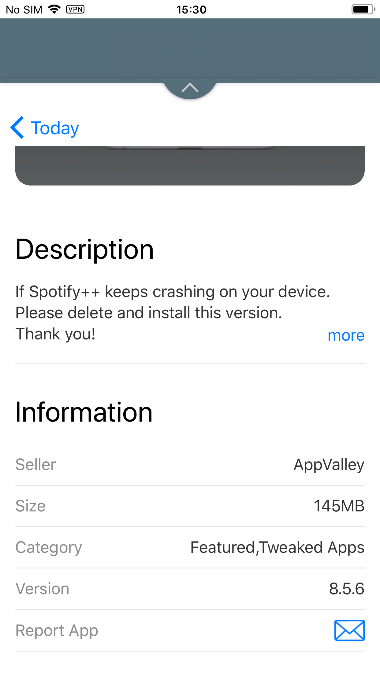 Spotify++ da appvalley