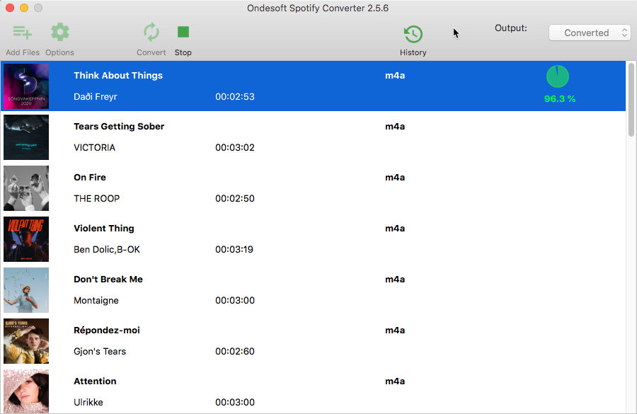 Convertitore da Spotify a mp3