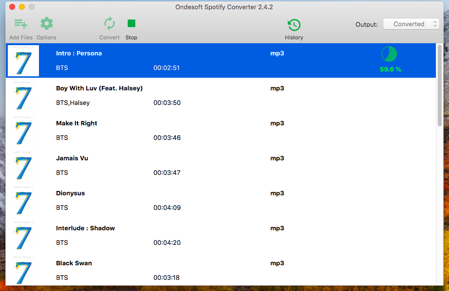 Convertitore da Spotify a mp3