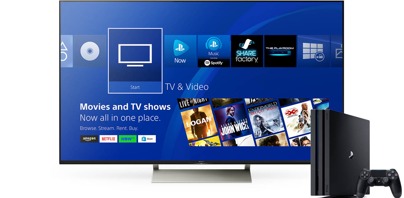 how to watch movies downloaded on ps4