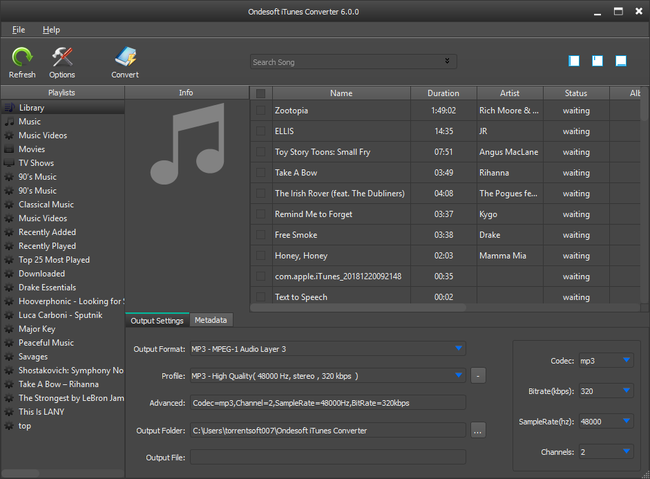 itunes mp3 encoder