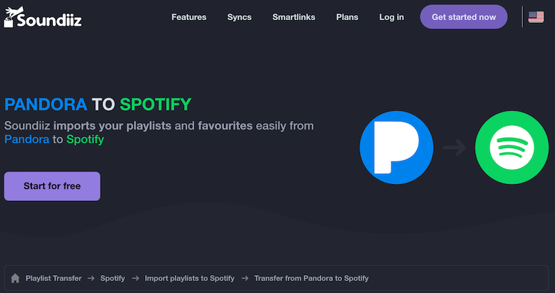 Pandora to Spotify