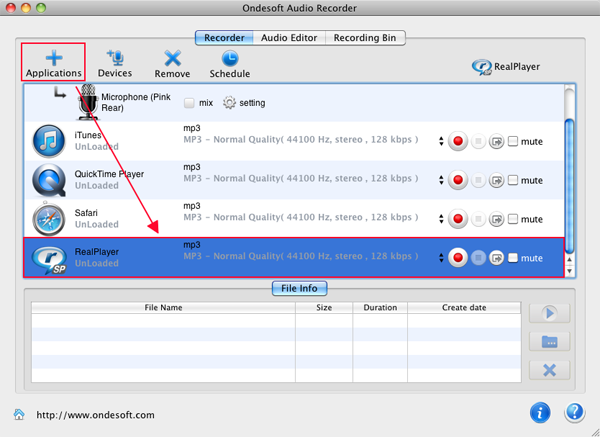 gravar fluxos protegidos por DRM