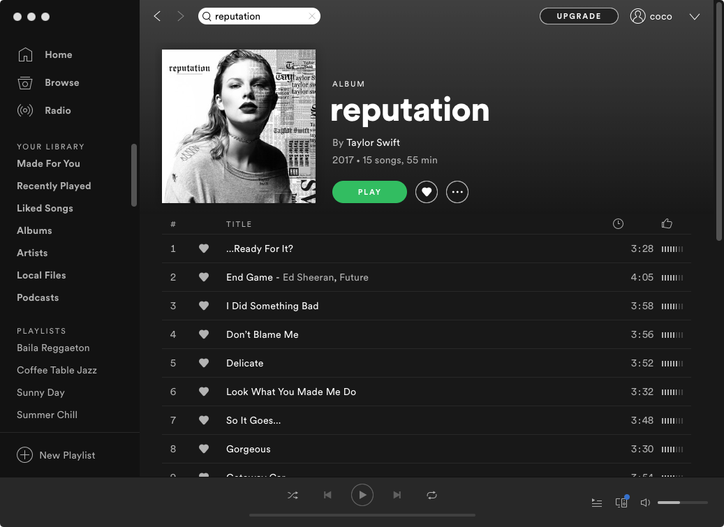 baixar Taylor Swift Reputation