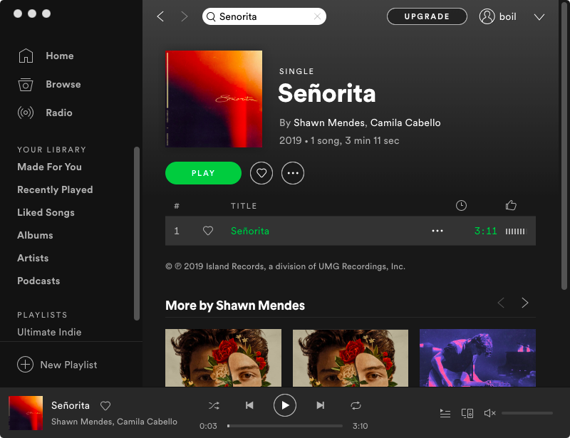 arrastar e soltar músicas spotify