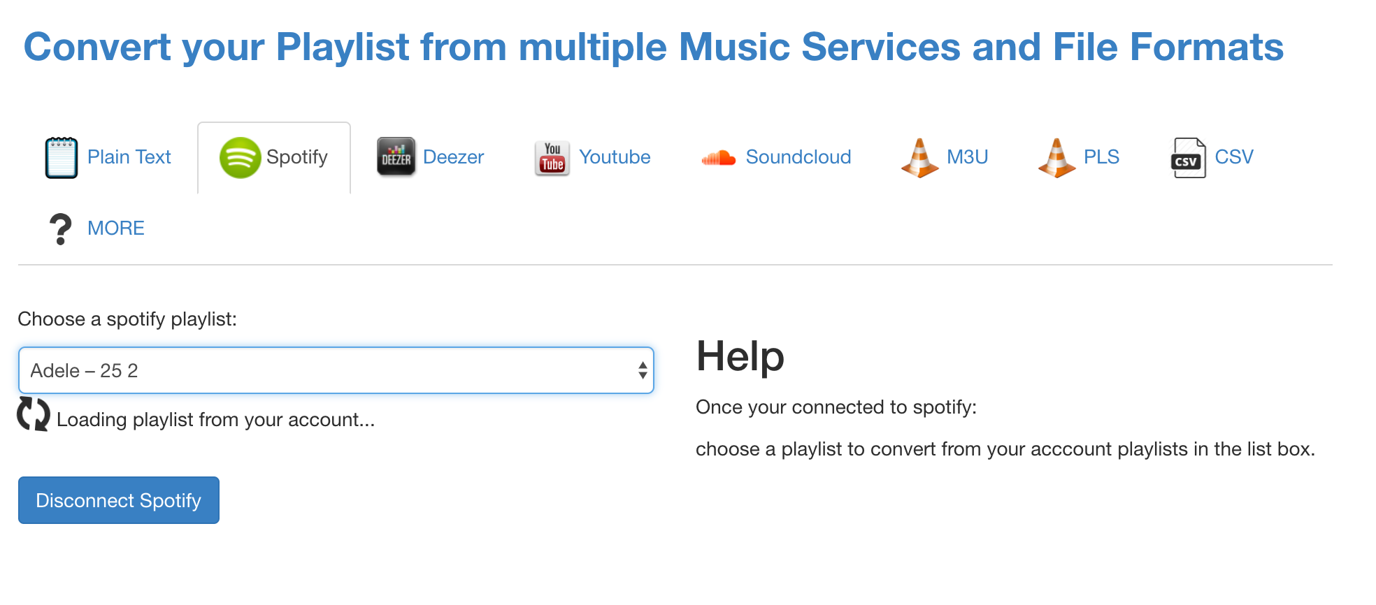 Revisão do Spotify to MP3 Converter Converta Spotify para MP3