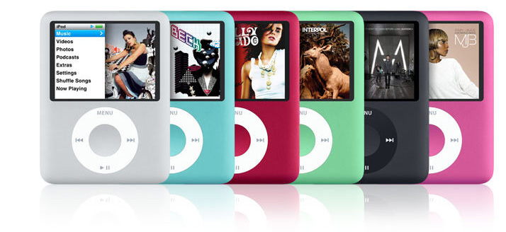 воспроизведение Apple Music на iPod nano