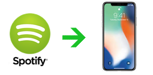 перенести бесплатную музыку Spotify на iPhone X