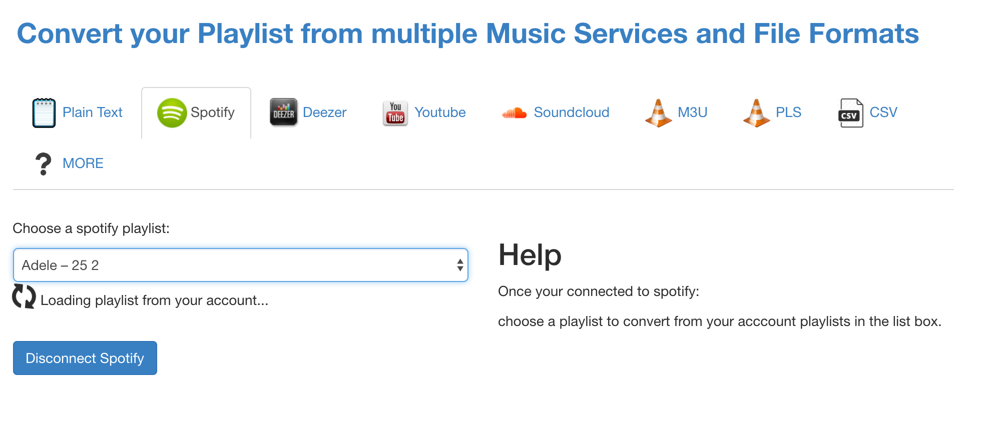 конвертировать Spotify Music в MP3