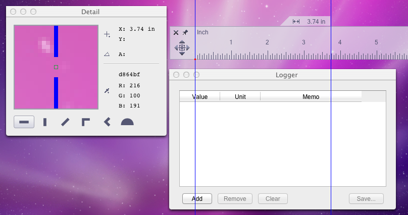 inch ruler for mac