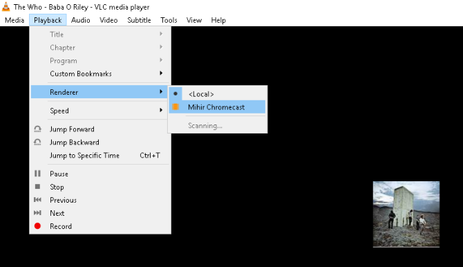 cast VLC to Chromecast