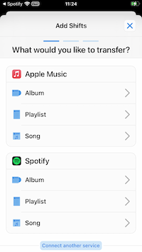 transfer Spotify playlists to Apple Music 