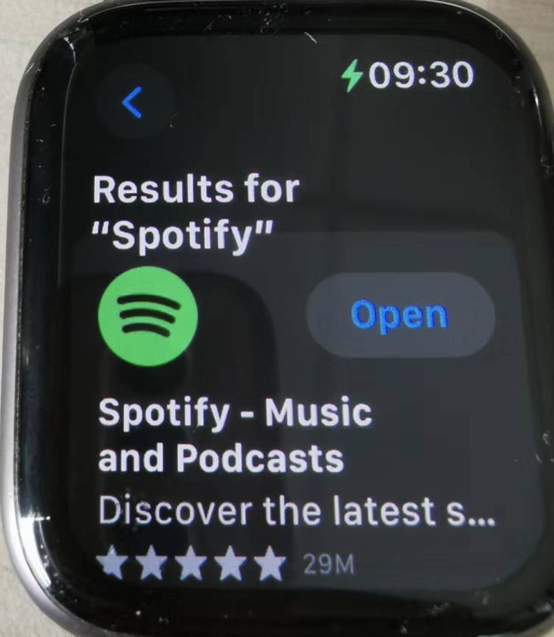 spotify Apple Watch