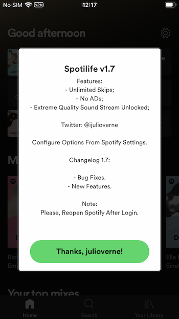 Baixe o Spotify++ Premium Grátis no iOS [Sem Jailbreak e 100% Funcionando]  2023 — Truques e dicas