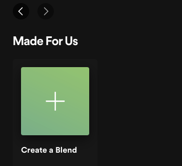 Spotify Blend