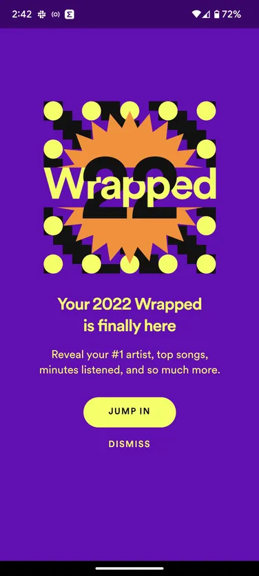 Spotify Wrapped 
