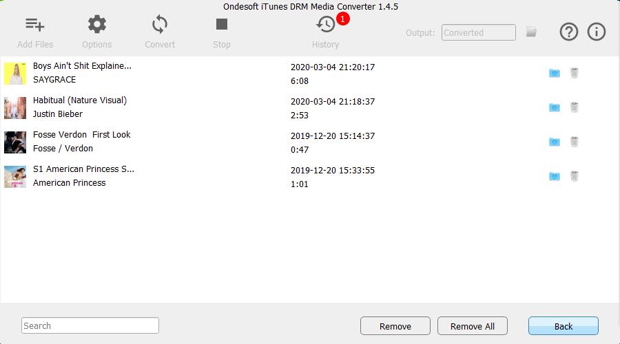 iTunes M4V filminden drm'yi kaldırın