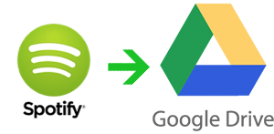 Spotify müziğini Google Drive'a yükle