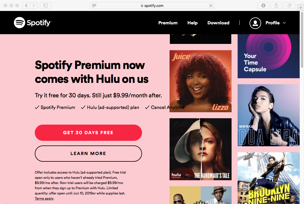Spotify Premium free