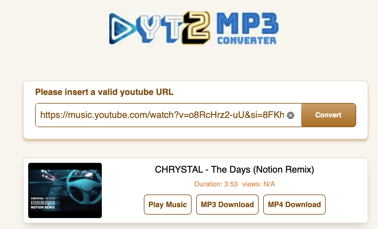 YouTube Music Converter