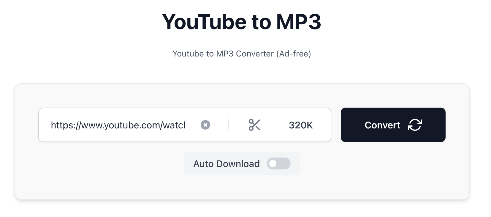 YouTube Music to mp3 Converter