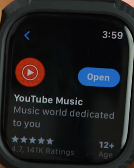 YouTube Music Apple Watch