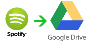 将 Spotify 音乐上传到 Google Drive