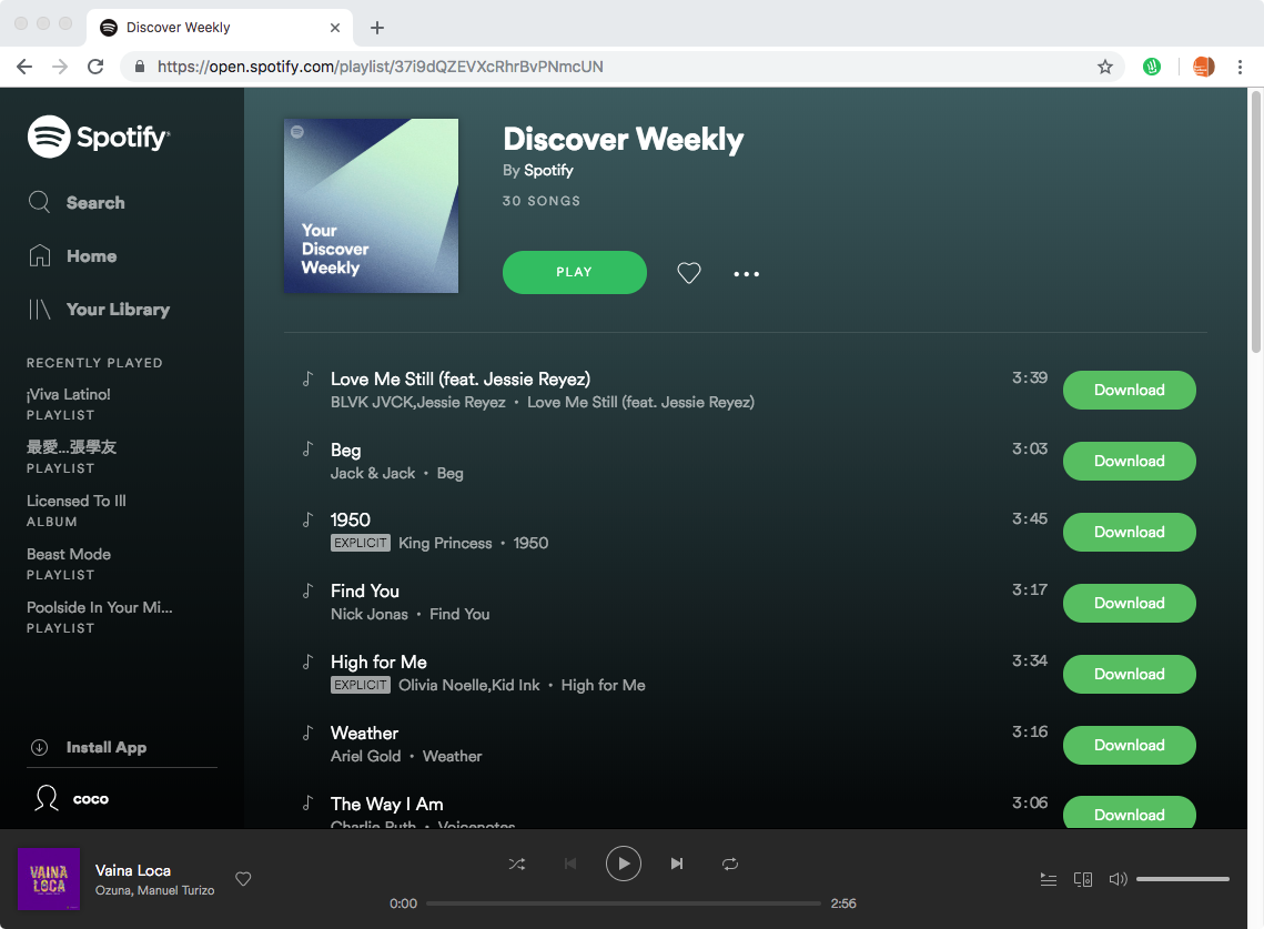 Spotify ✪ Deezer 音乐下载器