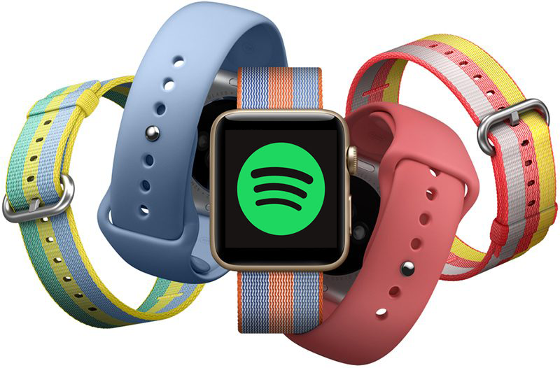 在 Apple Watch 上進行 Spotify